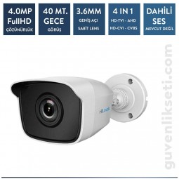 Hilook THC-B240-M 4mp Metal Ahd Bullet Kamera Hilook THC-B240-M 4mp Metal Ahd Bullet Kamera